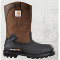 Men's 11" Brown/Black Waterproof Insulated CSA Wellington Boot - Steel Toe